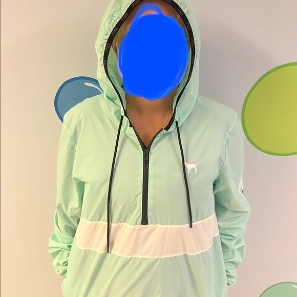 Xs Victoria secret Pink pull over windbreaker - Picture 10 of 14